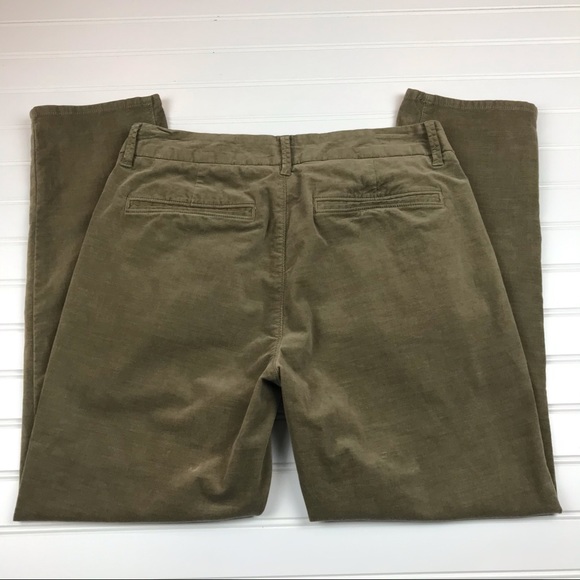 Vince Classic Cropped Corduroy Chino Pants - Picture 6 of 14